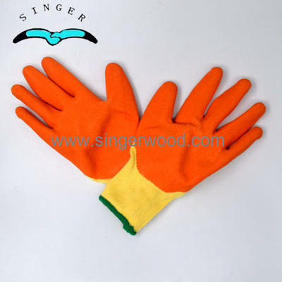 Anti-cut pu palm half coated gloves for clean room workers